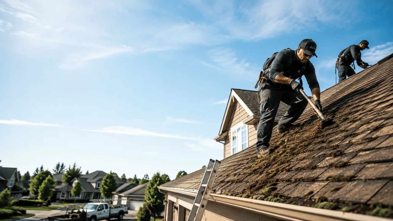 Roof Moss Removal in Medway, OH near me